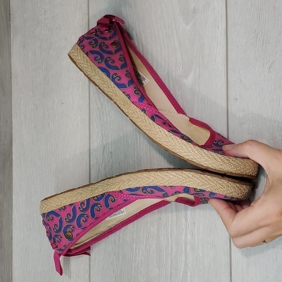 Ugg Australia Women Comfort Loafer Slip on Bow shoes sz 7.5 - Picture 9 of 12